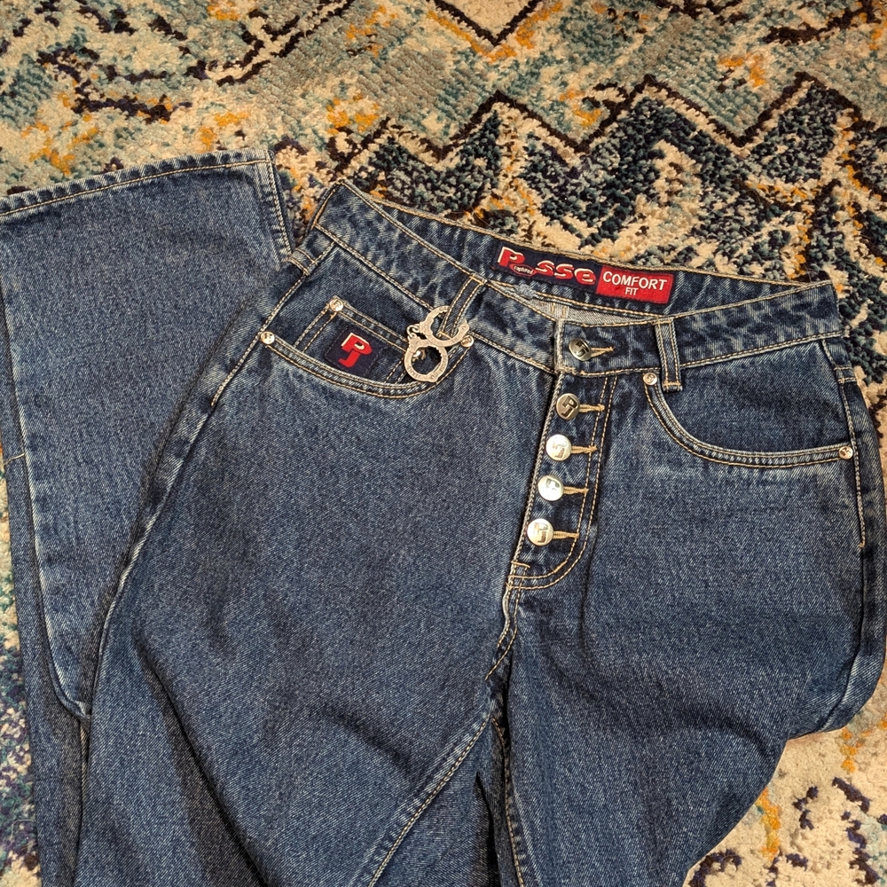 Posse High Rise Blue Jeans